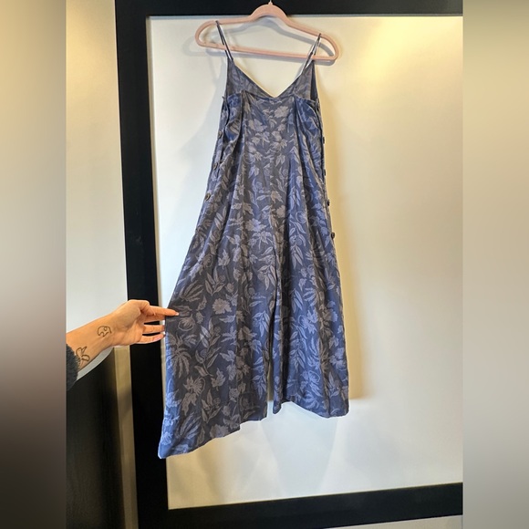 Patagonia Blue Floral June lake Jumpsuit - Picture 7 of 9